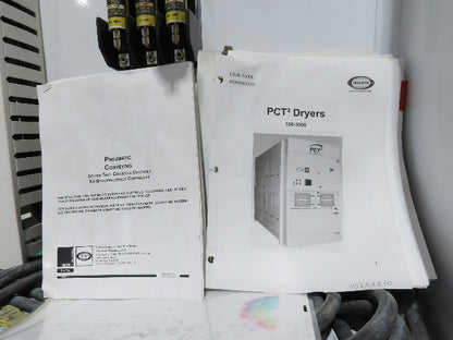 Una-Dyn PCT2-3000 GF Dehumidifier Hopper Plastic Dryer Twin Tower 3000 CFM Gas