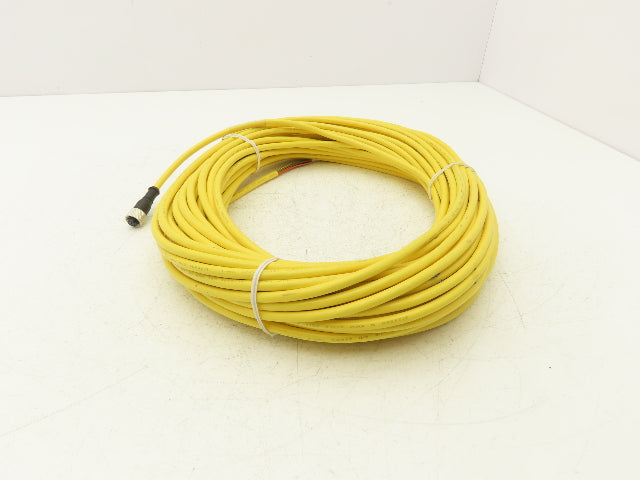 Banner Engineering QDE-8100D 8-Pin M12 Fem Straight Cordset 8x22AWG 30.5 Meter
