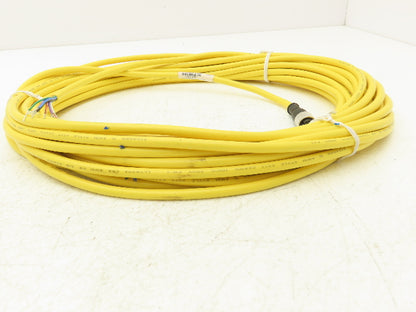 Banner Engineering QDE-850D 8-Pin M12 Fem Straight Cordset 8x22AWG 15.2 Meter