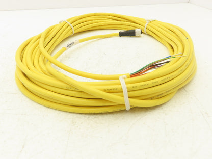 Banner Engineering QDE-850D 8-Pin M12 Fem Straight Cordset 8x22AWG 15.2 Meter