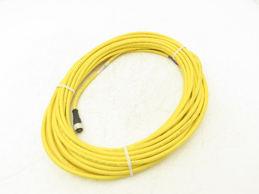 Banner Engineering QDE-850D 8-Pin M12 Fem Straight Cordset 8x22AWG 15.2 Meter