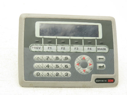 Sew Eurodrive DOP11B-10 HMI Controller Push Button Panel W/Screen 24V 18220266