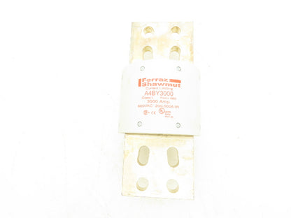 Mersen A4BY3000 Amp-Trap Fuse 3000 A 600 VAC 300 VDC Blade Type Class L