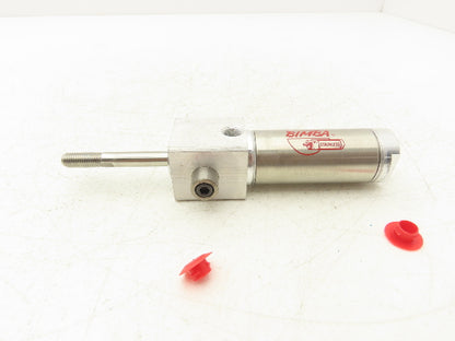 Bimba BFTM-091-D Pneumatic Air Cylinder 1-1/16" Bore 1" Stroke 145PSI 1/8" NPT
