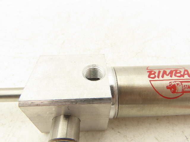 Bimba BFTM-091-D Pneumatic Air Cylinder 1-1/16" Bore 1" Stroke 145PSI 1/8" NPT