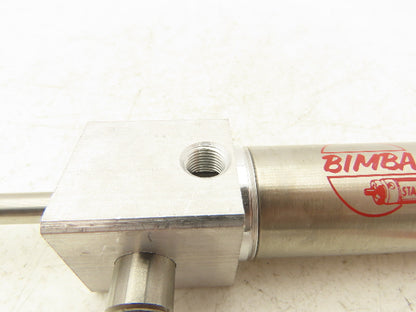 Bimba BFTM-091-D Pneumatic Air Cylinder 1-1/16" Bore 1" Stroke 145PSI 1/8" NPT