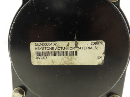 Keystone MRP-025U-K-D000 MRP Rack & Pinion Actuator Double Acting 120 PSI