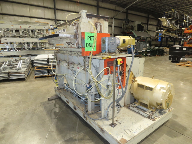 Cumberland 1456-3KN Plastic Granulator Shredder Chipper 14"x 56" 75Hp 460V  3PH