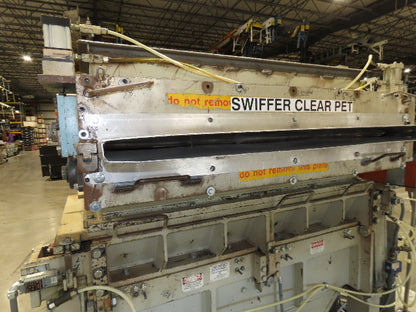 Cumberland 1456-3KN Plastic Granulator Shredder Chipper 14"x 56" 75Hp 460V  3PH