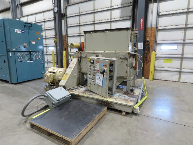 Cumberland 1456-3KN Plastic Granulator Shredder Chipper 14"x 56" 75Hp 460V  3PH