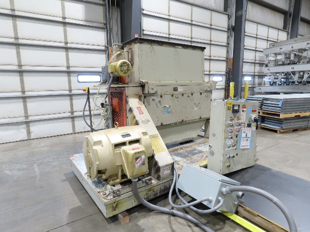 Cumberland 1456-3KN Plastic Granulator Shredder Chipper 14"x 56" 75Hp 460V  3PH