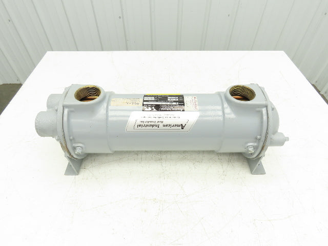 American Industrial  AB-1202-C6-FP Shell & Tube Heat Exchanger 4-Pass 150PSI