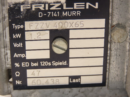 Sew Eurodrive Frizlen FZZV 400x65 BW 147 Movidrive Braking Resistor 1.2kw 47 Ohm