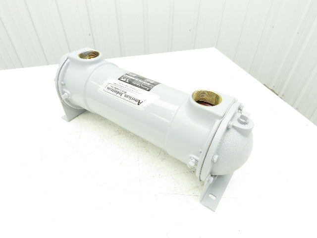 American Industrial  AB-1202-C6-TP Shell & Tube Heat Exchanger 2-Pass 150PSI