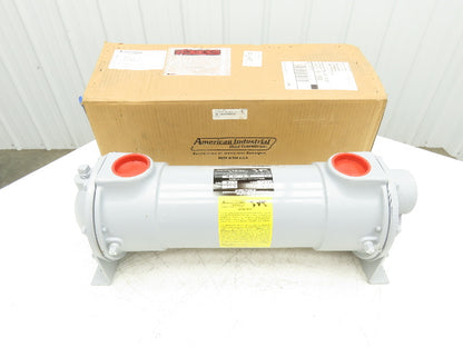 American Industrial  AB-1202-C6-TP Shell & Tube Heat Exchanger 2-Pass 150PSI