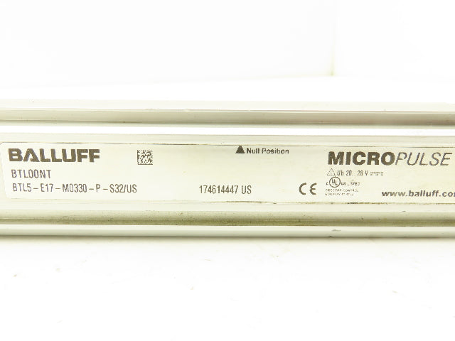 Balluff BTL5E17M0330PS32US MicroPulse Linear Position Transducer 330mm Range