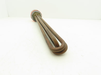 Chromalox EMT-3360 Screw Plug Immersion Heater 2"NPT 6000W 480V 1PH 18" Tubes