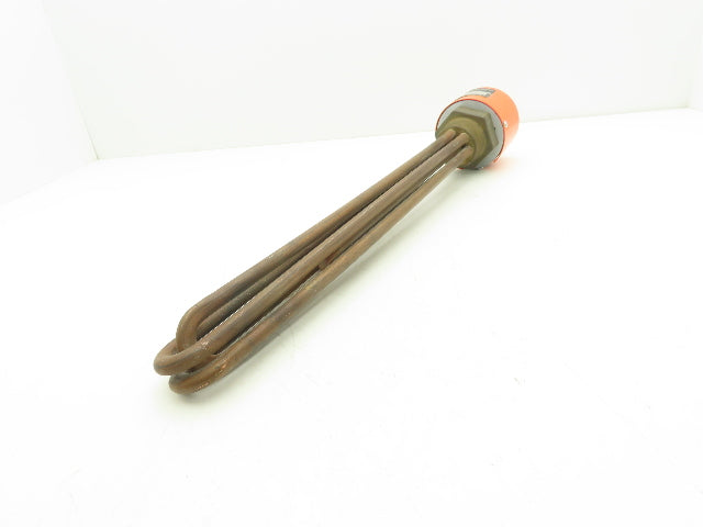 Chromalox EMT-3360 Screw Plug Immersion Heater 2"NPT 6000W 480V 1PH 18" Tubes