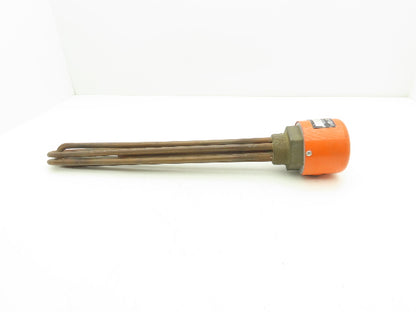Chromalox EMT-3360 Screw Plug Immersion Heater 2"NPT 6000W 480V 1PH 18" Tubes