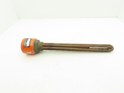 Chromalox EMT-3360 Screw Plug Immersion Heater 2"NPT 6000W 480V 1PH 18" Tubes
