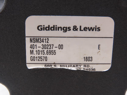 Giddings & Lewis 401-30237-00 Brushless AC Servo Motor 1/2" Shaft
