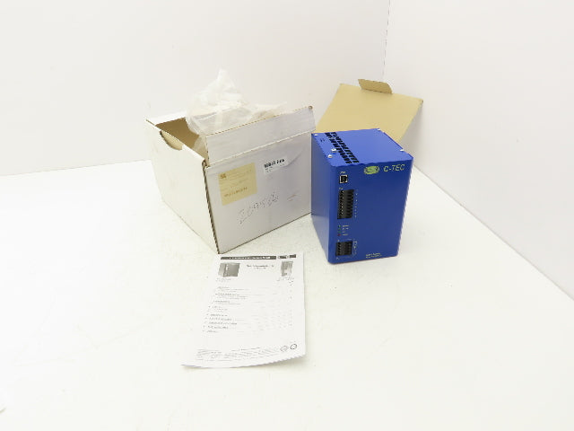 J. Schneider C-TEC 2410-10kj-014 10A Power Supply 12/24VDC Capacitor Buffered
