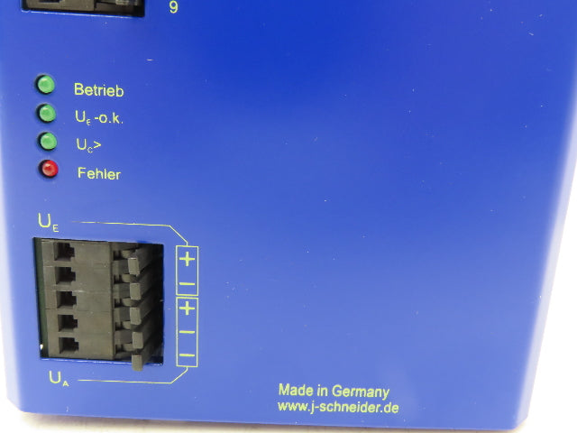 J. Schneider C-TEC 2410-10kj-014 10A Power Supply 12/24VDC Capacitor Buffered