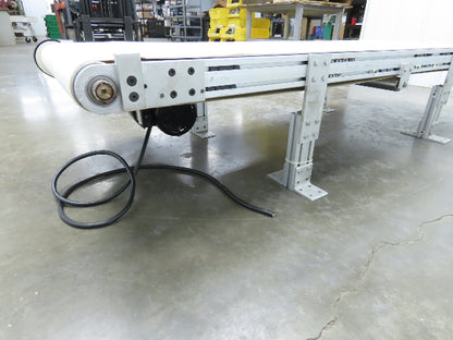 26"x 73"L Slider Bed Conveyor 25"Belt .5Hp 230/460V 3PH 125 FPM Belt Drive 15"H
