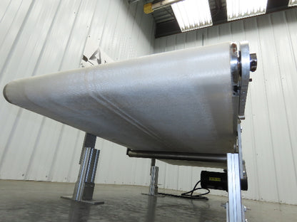 26"x 73"L Slider Bed Conveyor 25"Belt .5Hp 230/460V 3PH 125 FPM Belt Drive 15"H