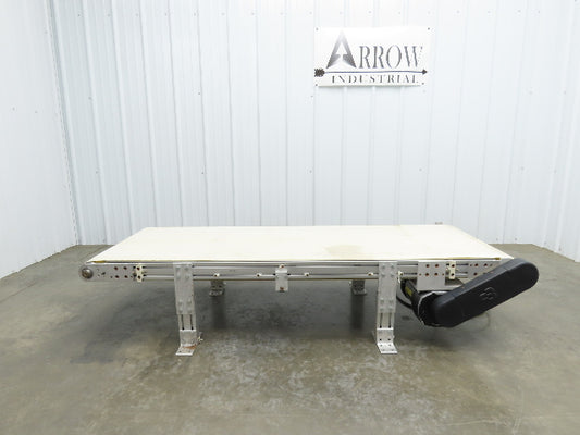 26"x 73"L Slider Bed Conveyor 25"Belt .5Hp 230/460V 3PH 125 FPM Belt Drive 15"H