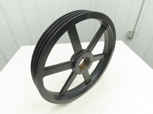 Browning 3TB184 3 Groove Cast Iron Q1 Bushed Bore Multiple Sheave A & B Belts