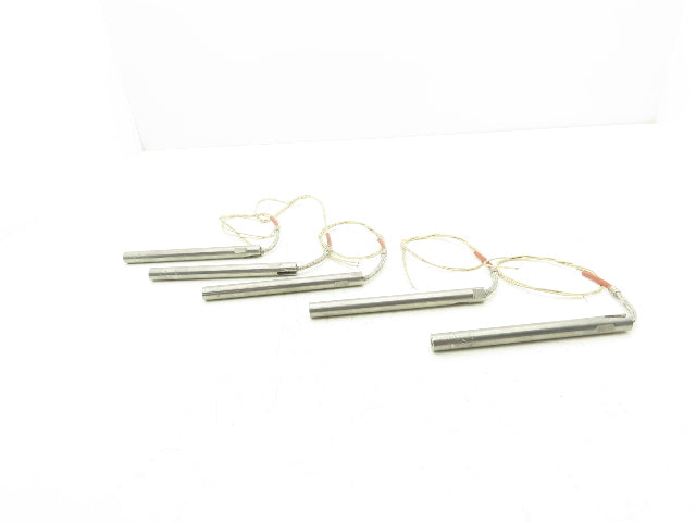 Cloeren B-0106-1531 Cartridge Rod Tube Heater 140W 220V 7-1/8"L  Lot of 5