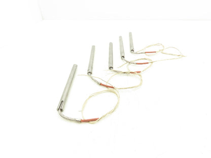 Cloeren B-0106-1531 Cartridge Rod Tube Heater 140W 220V 7-1/8"L  Lot of 5