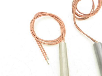 Big Chief 180623 Cartridge Rod Tube Heater 500W 240V 9"L x 3/4" OD Lot of 2