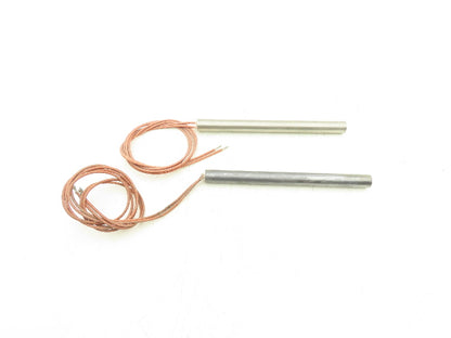 Big Chief 180623 Cartridge Rod Tube Heater 500W 240V 9"L x 3/4" OD Lot of 2