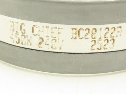 Big Chief BC28122A Steel Band Heater 1.5"Width x 5"ID 450W 240V  Lot of 3