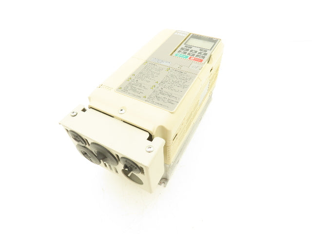 Yaskawa CIMR-AU2A0018FAA VFD Variable AC Drive 5hp 240VAC 17.5A 3PH Rev E