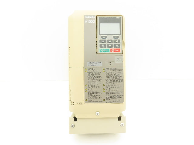 Yaskawa CIMR-AU2A0018FAA VFD Variable AC Drive 5hp 240VAC 17.5A 3PH Rev E