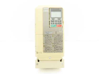 Yaskawa CIMR-AU2A0018FAA VFD Variable AC Drive 5hp 240VAC 17.5A 3PH Rev E