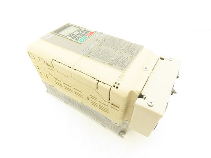 Yaskawa CIMR-AU2A0018FAA VFD Variable AC Drive 5hp 240VAC 17.5A 3PH Rev E