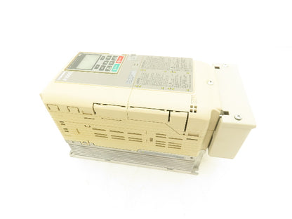 Yaskawa CIMR-AU2A0018FAA VFD Variable AC Drive 5hp 240VAC 17.5A 3PH Rev E