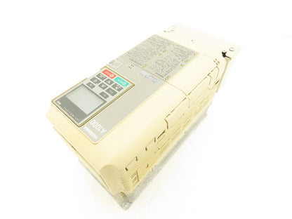 Yaskawa CIMR-AU2A0018FAA VFD Variable AC Drive 5hp 240VAC 17.5A 3PH Rev E