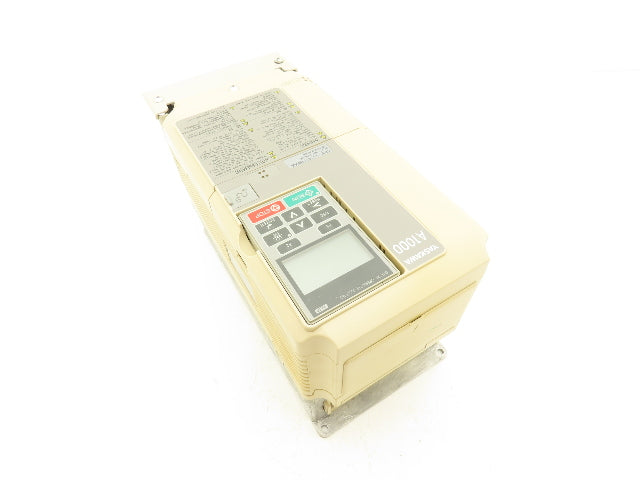 Yaskawa CIMR-AU2A0018FAA VFD Variable AC Drive 5hp 240VAC 17.5A 3PH Rev E