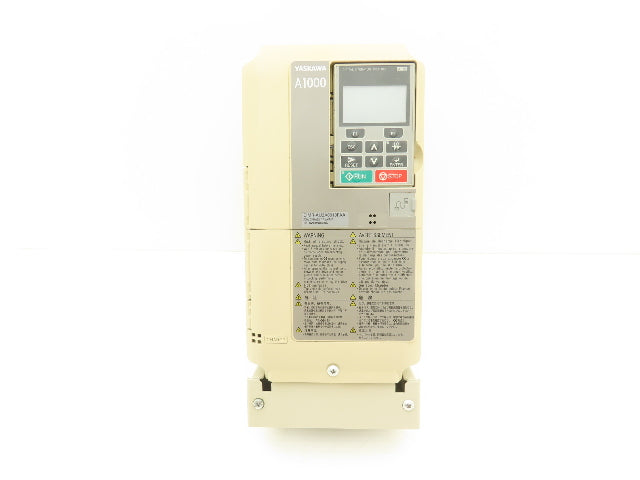 Yaskawa CIMR-AU2A0018FAA VFD Variable AC Drive 5hp 240VAC 17.5A 3PH Rev E