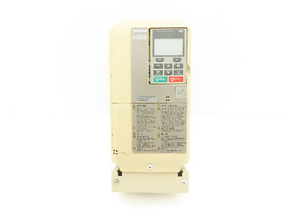 Yaskawa CIMR-AU2A0018FAA VFD Variable AC Drive 5hp 240VAC 17.5A 3PH Rev E