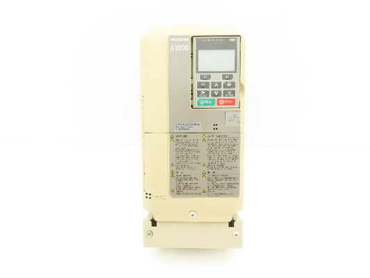 Yaskawa CIMR-AU2A0018FAA VFD Variable AC Drive 5hp 240VAC 17.5A 3PH Rev E