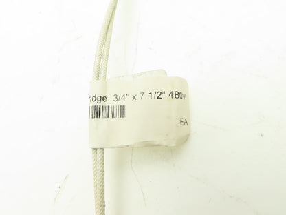 Big Chief 185532 Cartridge Rod Tube Heater 500W 480V 7-1/2"L x 3/4" OD Lot of 2
