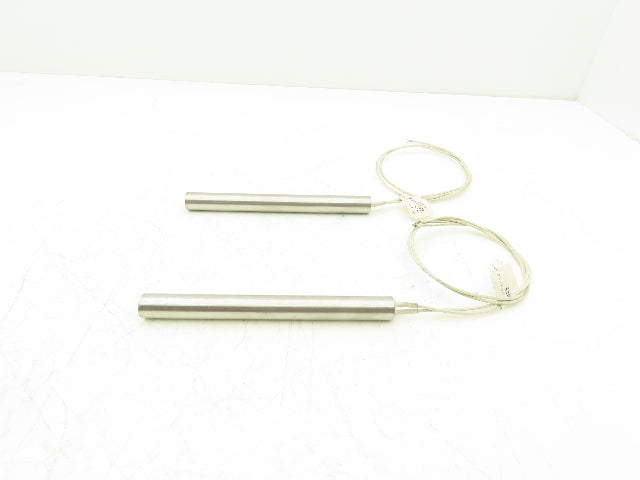 Big Chief 185532 Cartridge Rod Tube Heater 500W 480V 7-1/2"L x 3/4" OD Lot of 2