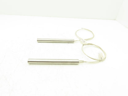 Big Chief 185532 Cartridge Rod Tube Heater 500W 480V 7-1/2"L x 3/4" OD Lot of 2