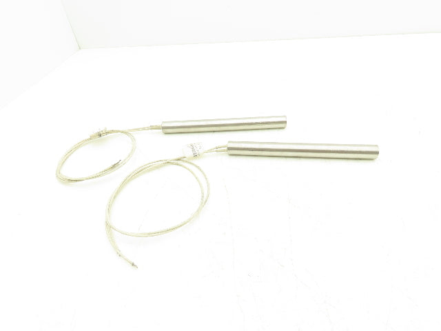 Big Chief 185532 Cartridge Rod Tube Heater 500W 480V 7-1/2"L x 3/4" OD Lot of 2
